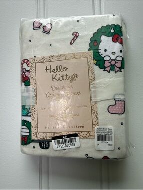 Pottery Barn Teen HELLO KITTY Flannel SHAM Standard Organic NEW 1959